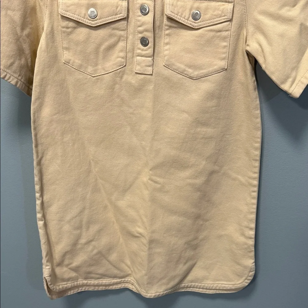 H&M Kids Cream Short Sleeve Dress